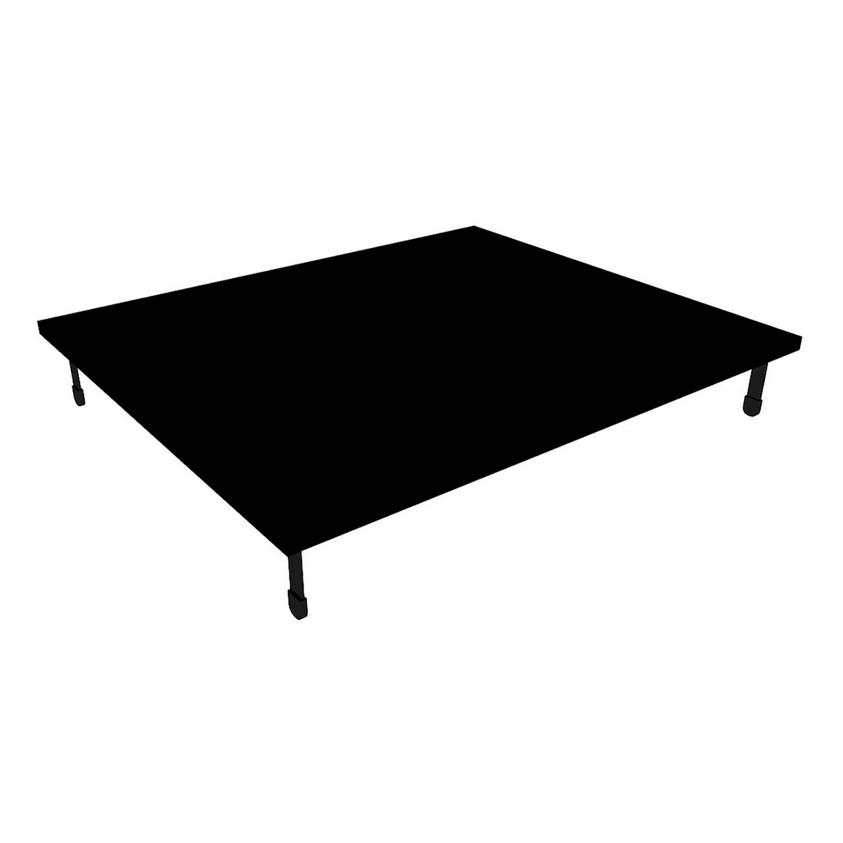 Tapa sobre hornalla - NEGRO 