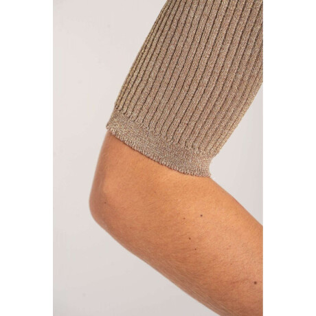 Sweater Lurex Beige