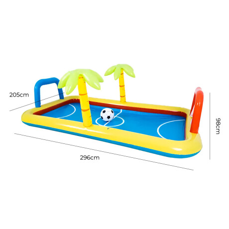 Piscina Inflable Jilong Centro D juegos Volley Futbol Piscina Inflable Jilong Centro D juegos Volley Futbol