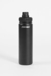 Botella térmica acero negro