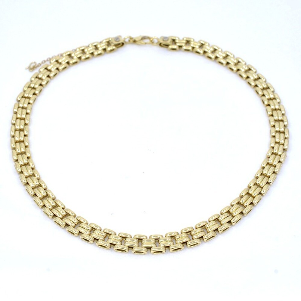 Collar En Oro 18K Estilo Panther Collar En Oro 18K Estilo Panther