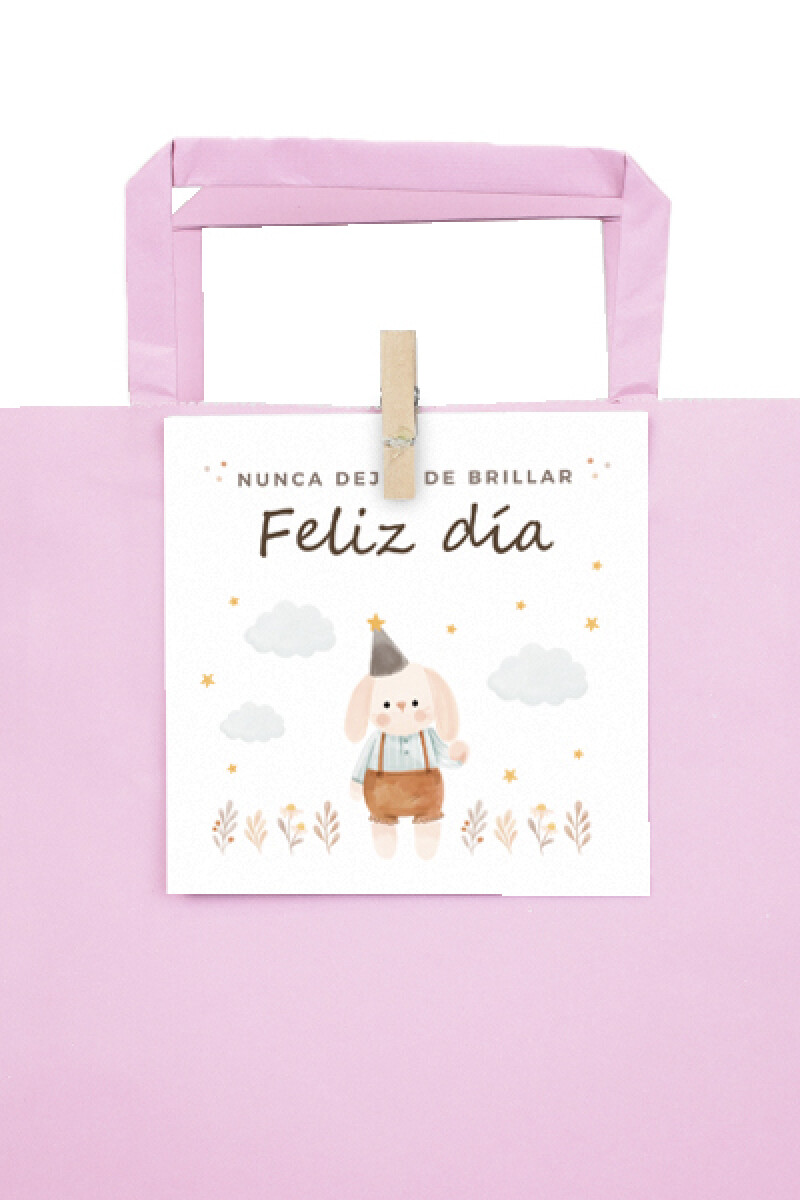 Tarjeta feliz día 10x10. - DISEÑO 3 