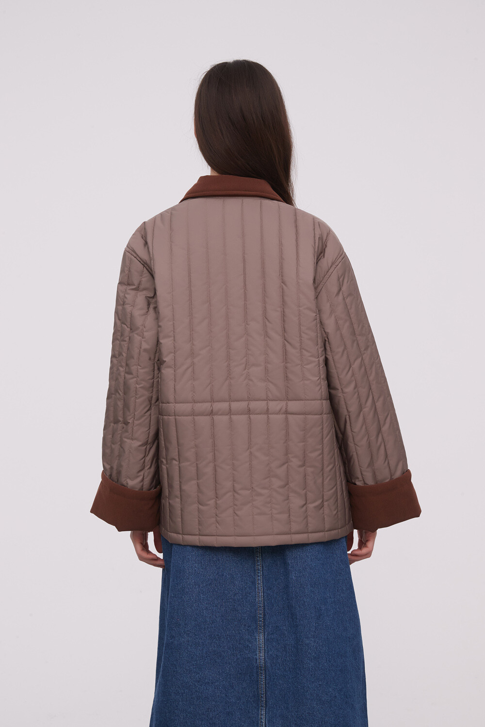 Campera Ling Taupe Claro