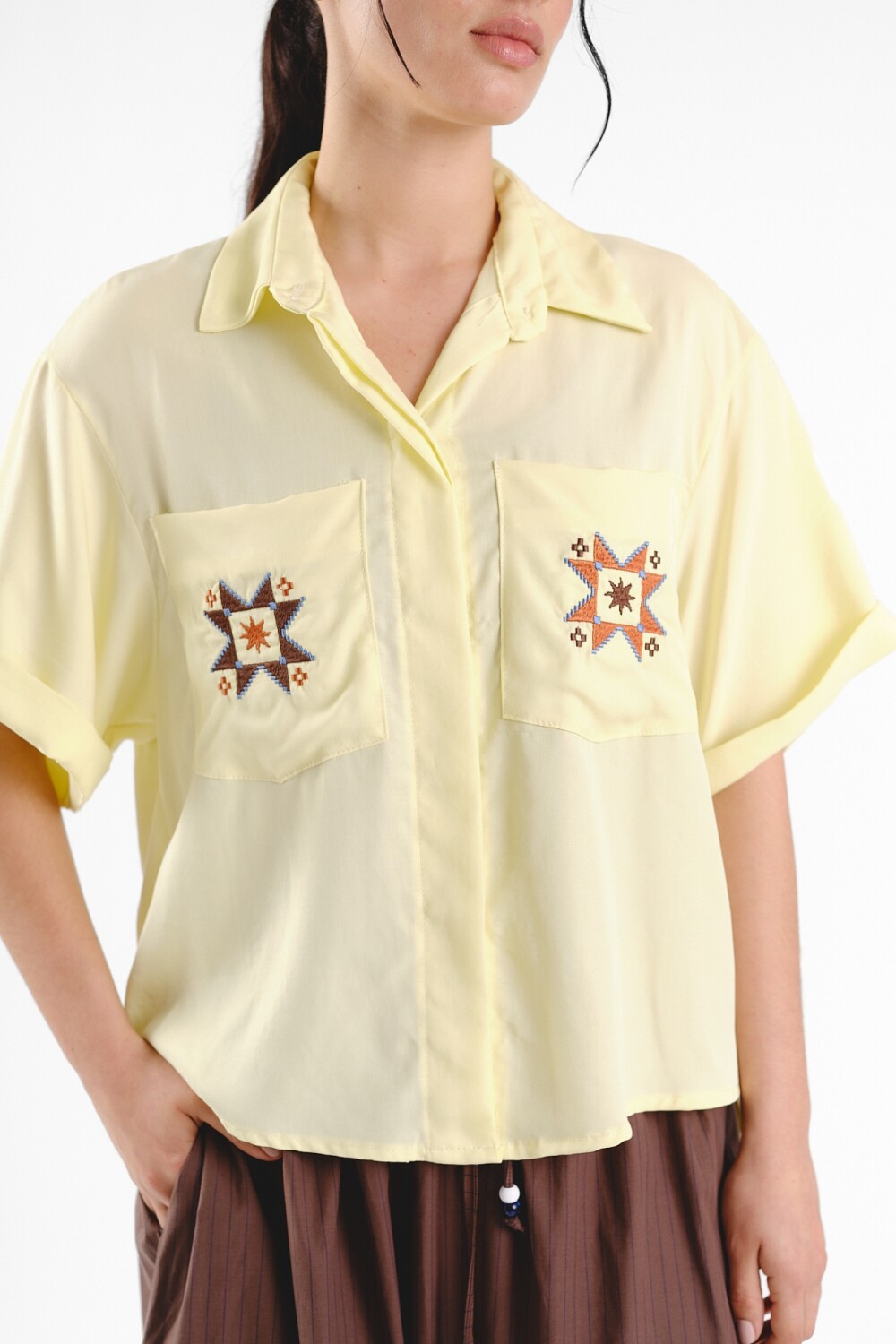 Camisa Mora Amarillo