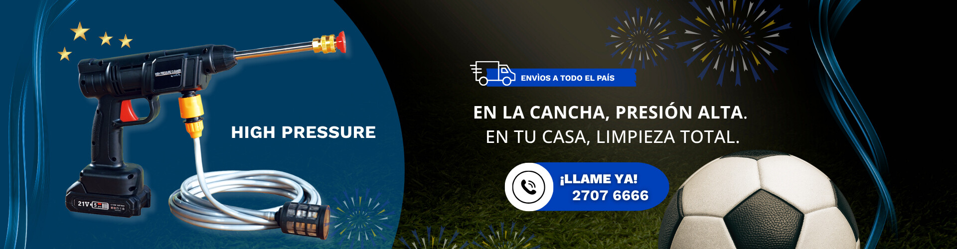 High Pressure Cleaner - Junio Mundial 2026