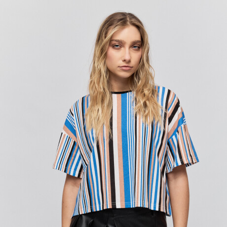 REMERA YOLO Azul