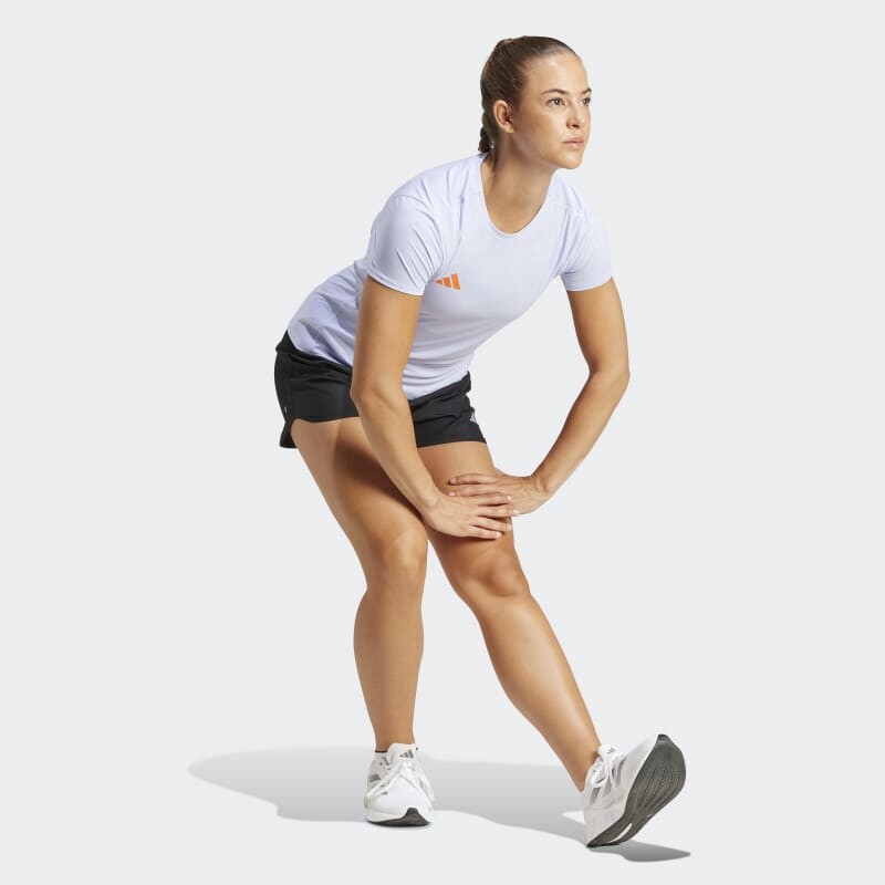 Remera Adidas Adizero Essentials Violeta