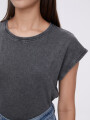 Remera Queve Gris Topo