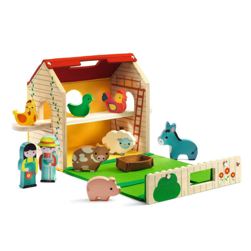 Granja de madera Softi-Farm Djeco Granja de madera Softi-Farm Djeco