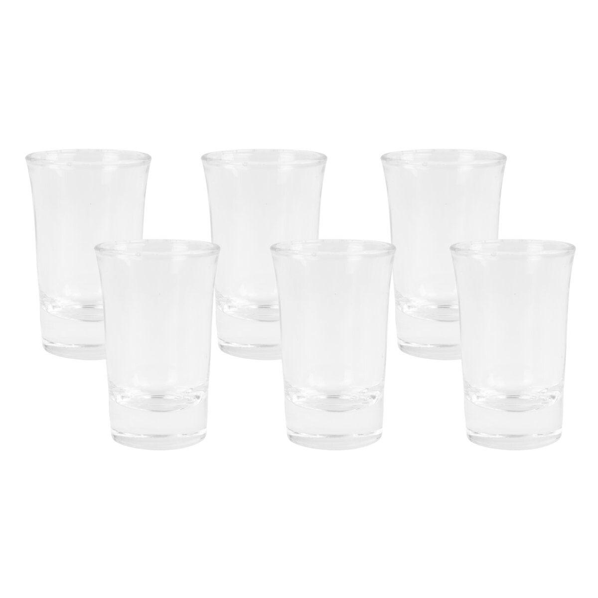 Set de 6 vasos de shot 