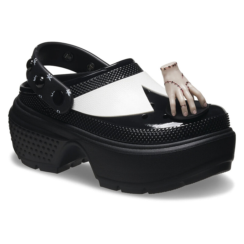 Crocs Wednesday Stomp Negro