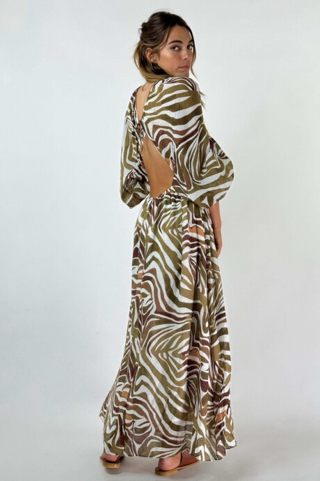 VESTIDO SPRITZ Marron