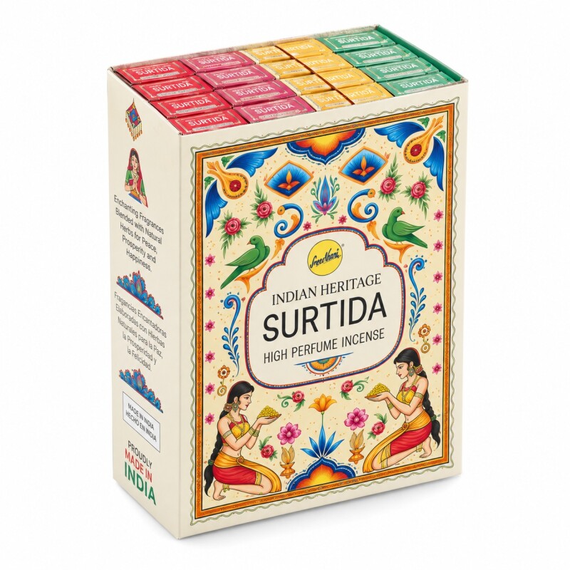 INCIENSO SREE VANI - HERITAGE CAJA X12 Caja Surtida