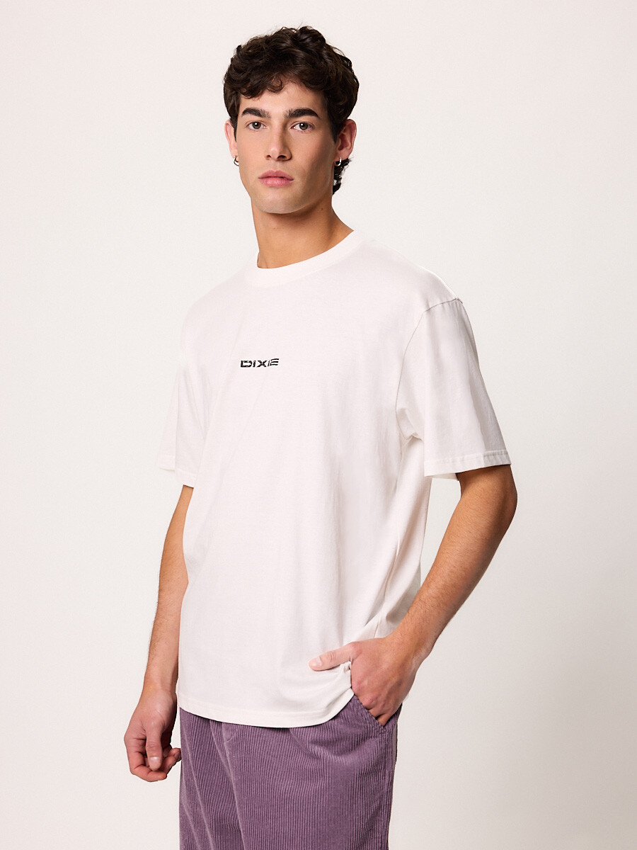 T-SHIRT M/C ODYTE DIXIE Blanco