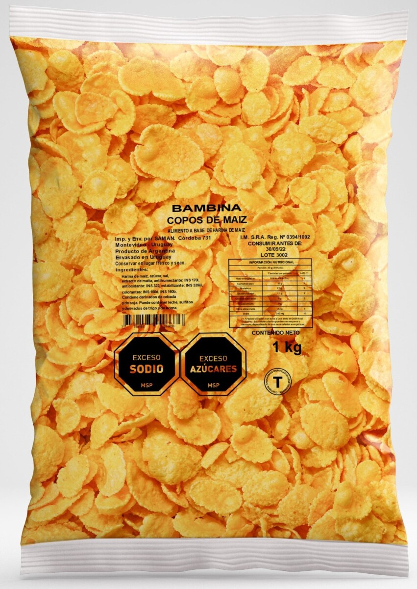 CEREAL BAMBINA 1K COPOS AZUCARADOS 