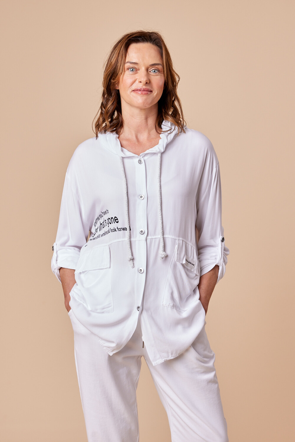 CAMPERA MARIELA Blanco
