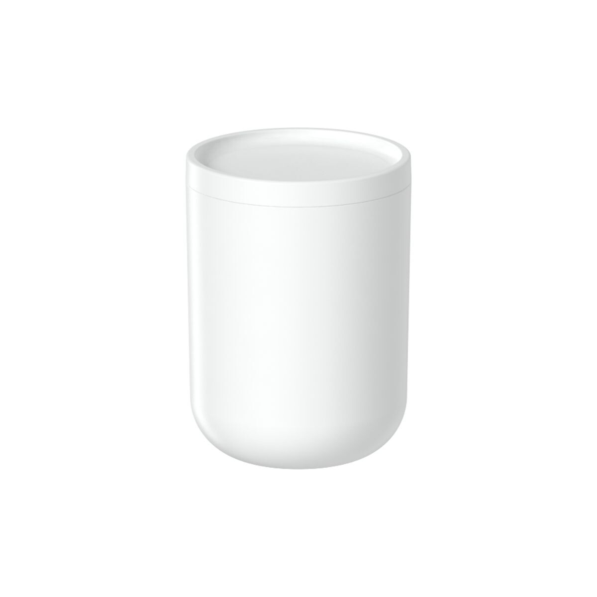 PAL100 - Porta Algodón Y Cotonetes Modelo Bold Ou - Blanco 