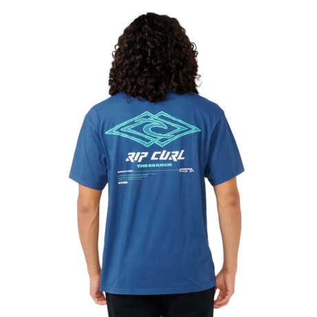 Remera Rip Curl Douple Ups Tee Azul