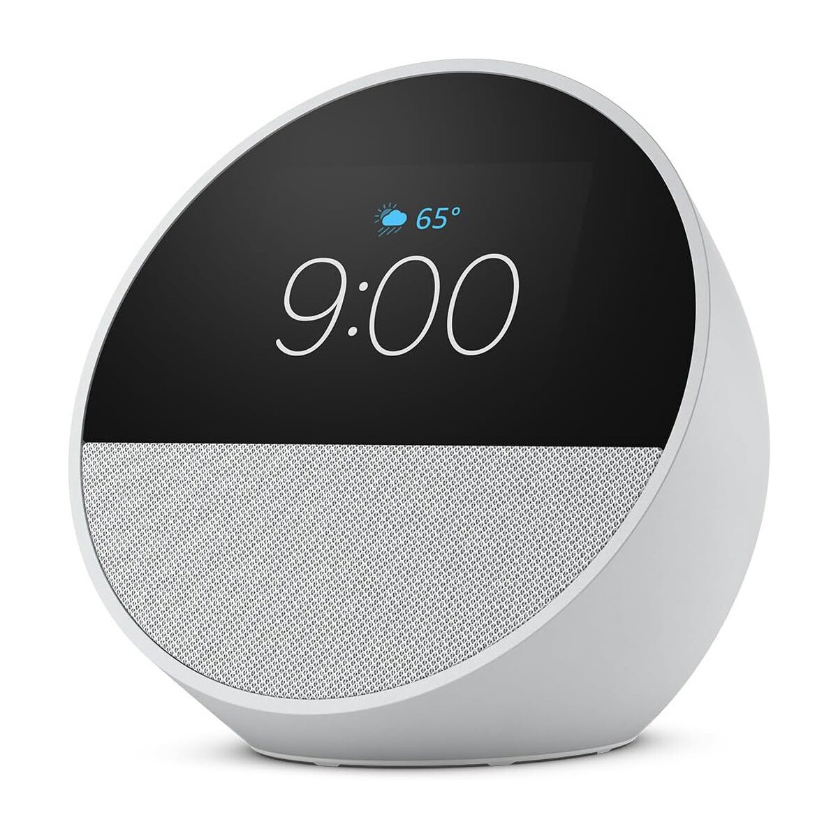 PARLANTE INTELIGENTE Y RELOJ AMAZON ECHO SPOT BLANCO 