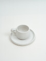 Taza Con Plato Ares Blanco