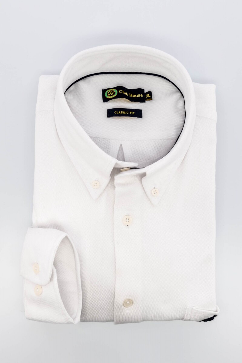 Camisa Jersey clásica - Blanco 