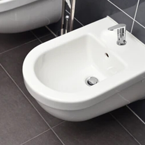 GRIFERIA DE BIDET MONOCOMANDO CROMO AQUALIA CROMO