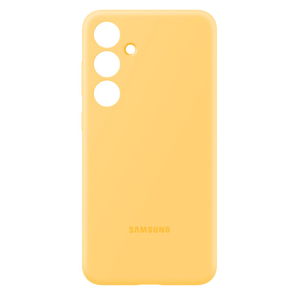 Estuche Samsung Galaxy S24 Plus Silicone Case SAMSUNG S24 PLUS SILICONE CASE AMARILLO