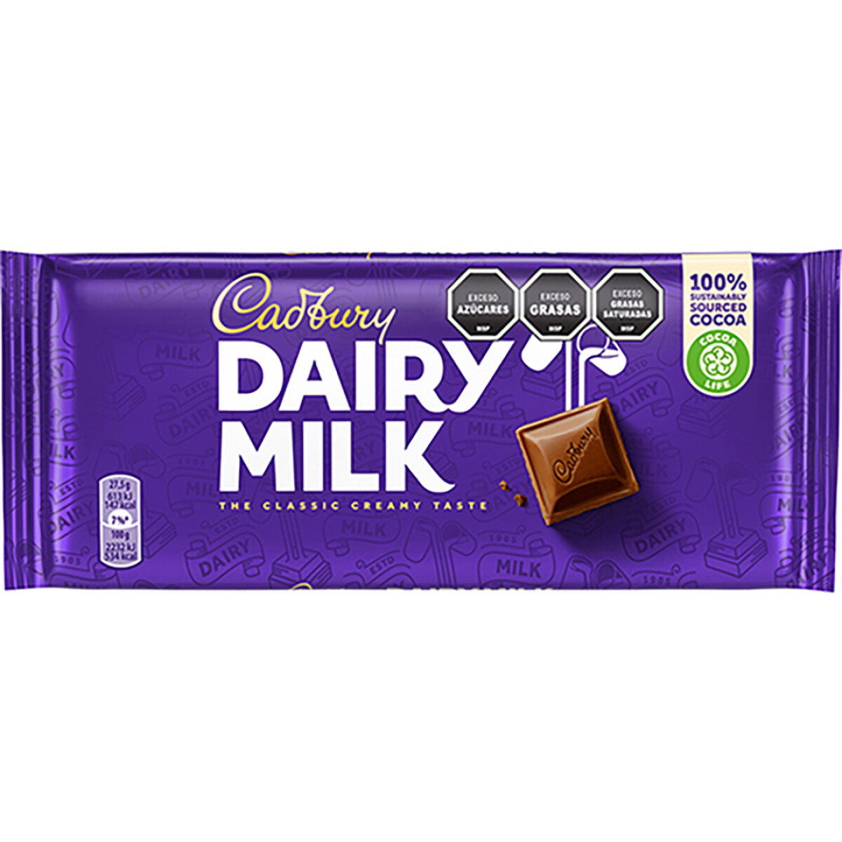 Tableta de Chocolate Con Leche Cadbury 110G 