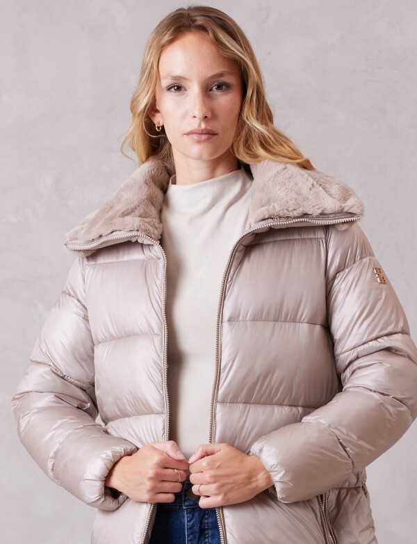 Campera Abrigo BEIGE