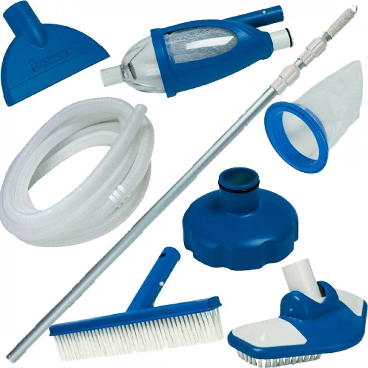 Kit Mantenimiento Limpieza Piscinas Intex Deluxe Completo - Inx028003 