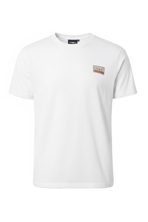 Remera O'Neill Retro Iron Blanca Remera O'Neill Retro Iron Blanca
