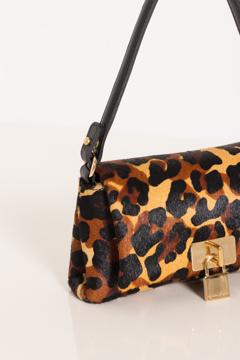 MINI BAG LOCK Leopardo