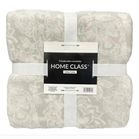 Frazada con Corderito 2 PLAZA Home Class 200 x 240 cm FLORES ARENA