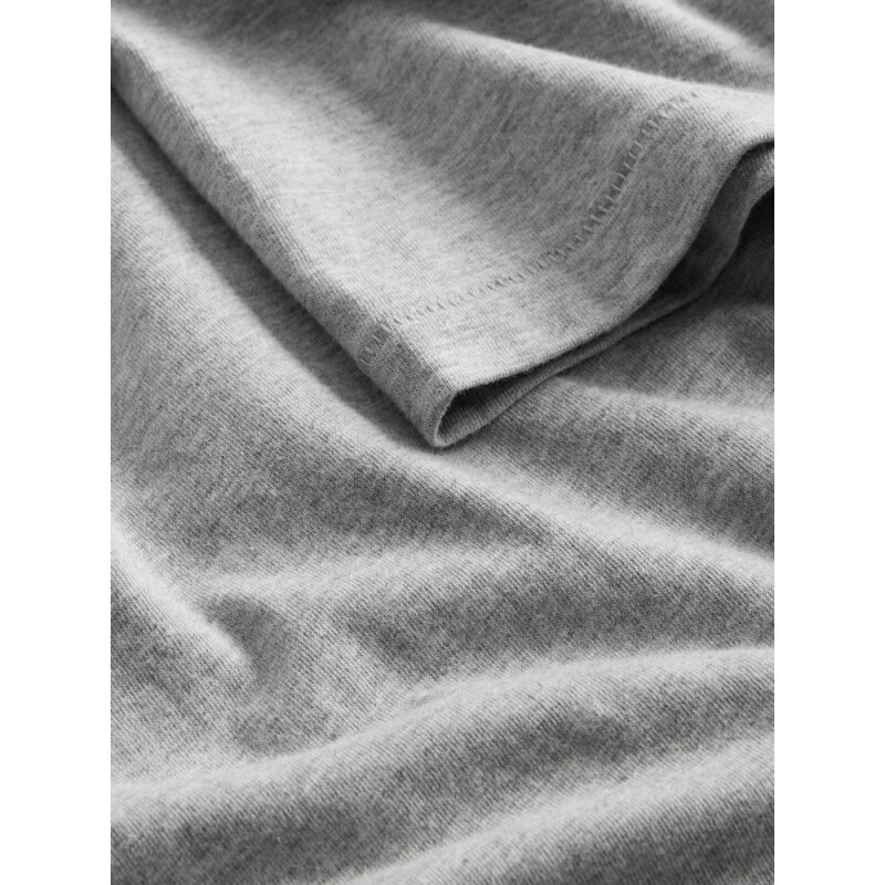 SS CLOSEKNIT CREW - 23 1/2 BC15 LT GREY HEATHER