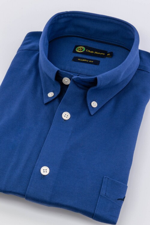 Camisa Jersey clásica Blue