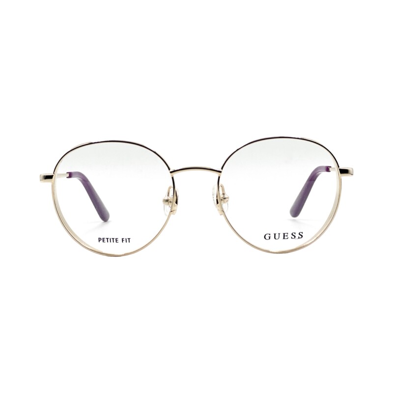Guess Redondo Oversize Dorado detalle violeta Guess Redondo Oversize Dorado detalle violeta