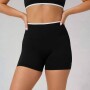 Shorts Seamless Scrunch Short 4" Mujer Black/classic White