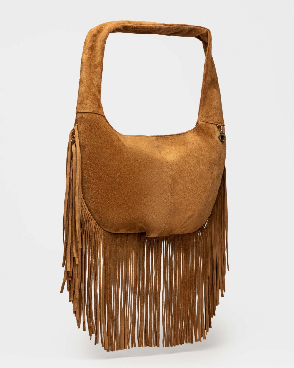 Bolso Amazonia En Cuero Gamuza Cuoio