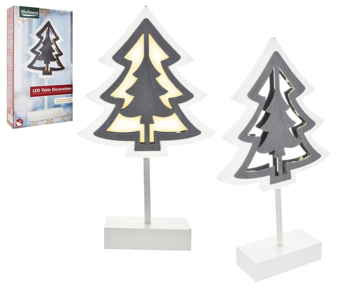 ARBOL NAVIDEÑO DE MADERA 