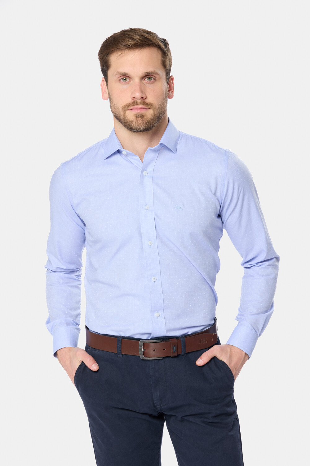 CAMISA FANTASÍA Celeste