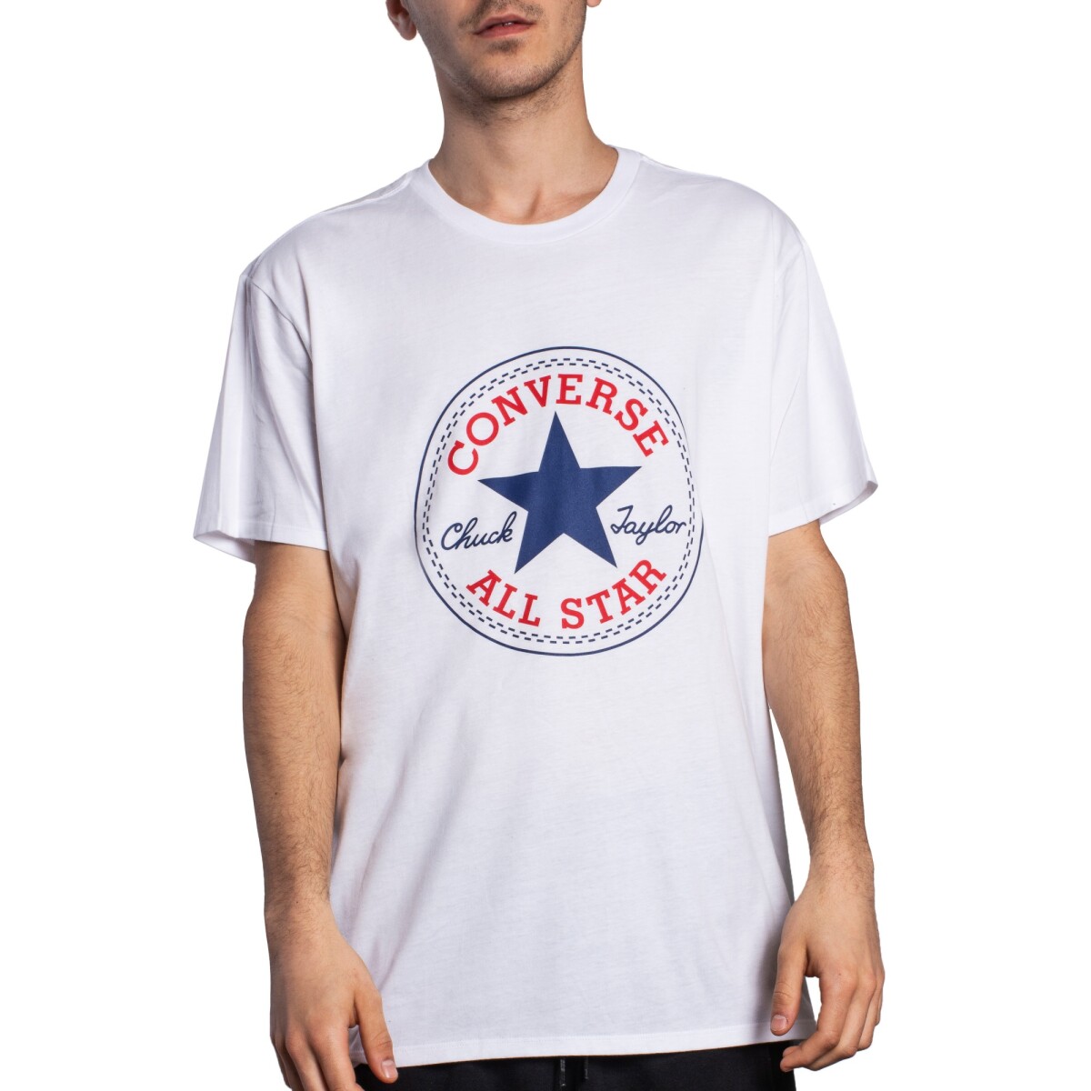 Remera Unisex Converse - All Star Go - To Converse - Blanco 