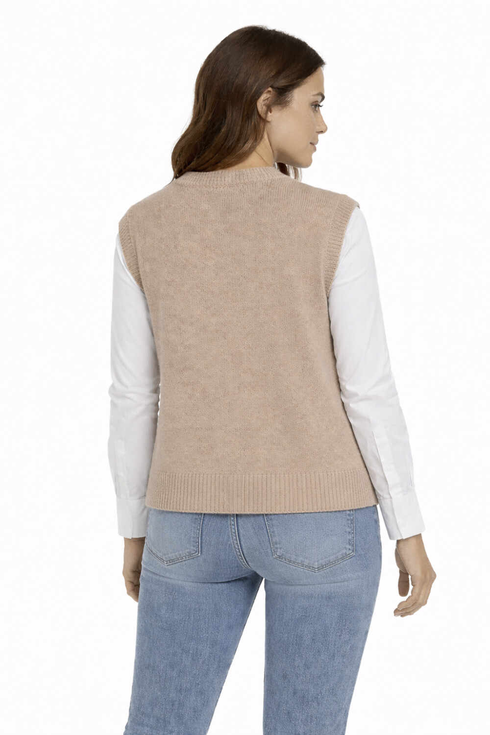 Chaleco Relora Taupe / Mink / Vison