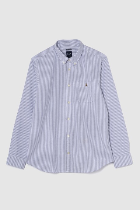 JPN OXFORD BRANNAN SHIRT Wisteria Blossom
