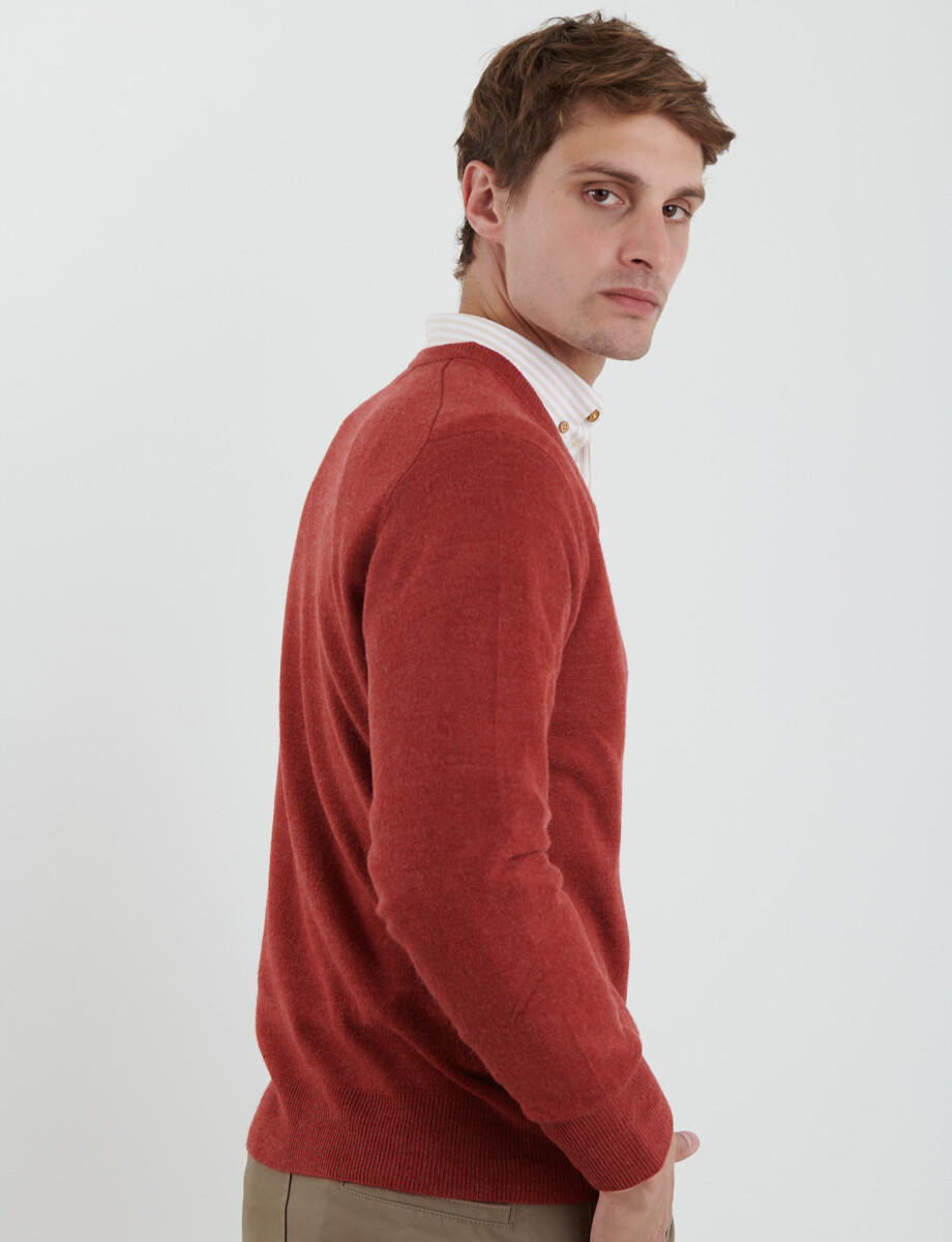 470313 SWEATER V HARRINGTON URBAN Naraja Melange