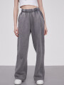 Pantalon Deportivo Loila Gris Oscuro