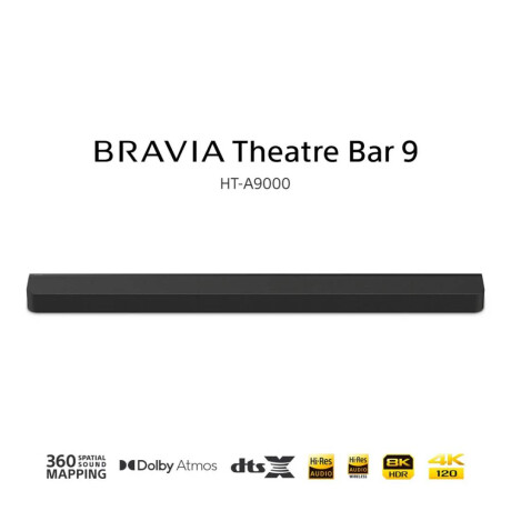 Barra de Sonido Sony 3.1 HT-A9000 Negro