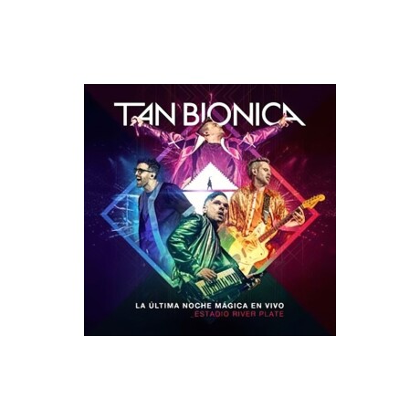 Tan Bionica - La Ultima Noche Magica Vivo Cd Tan Bionica - La Ultima Noche Magica Vivo Cd
