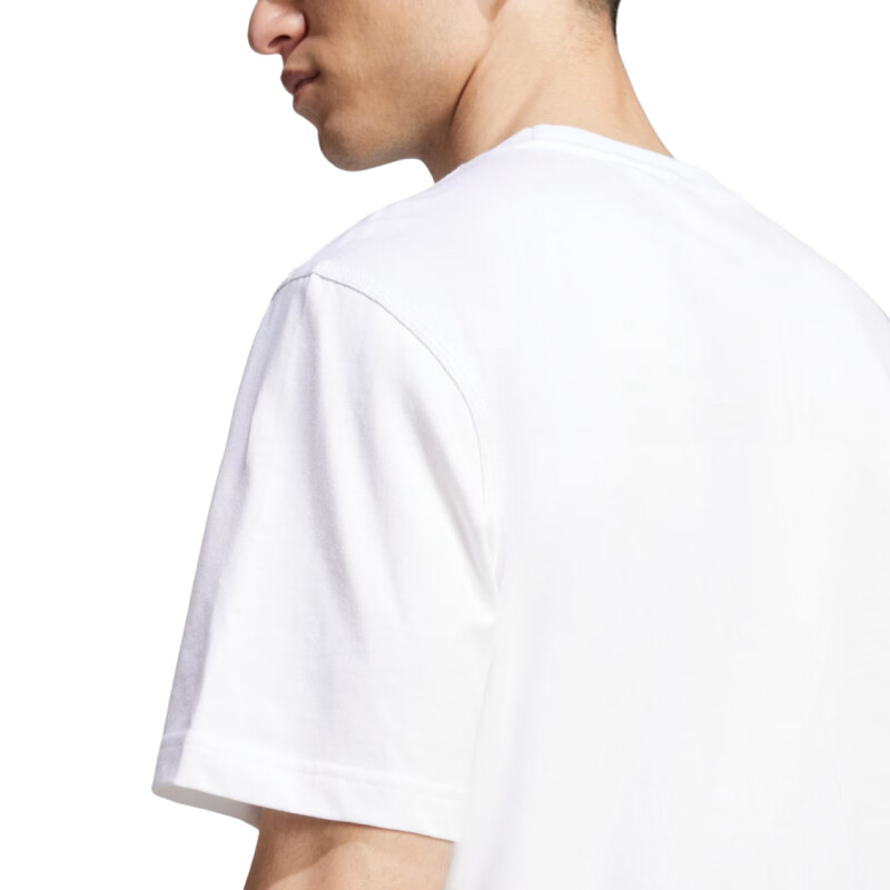 Remera Adidas Trefoil Ess - Blanco Remera Adidas Trefoil Ess - Blanco