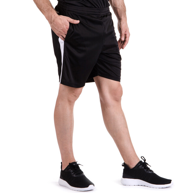 Short de Hombre Topper Futbol Line Negro - Blanco