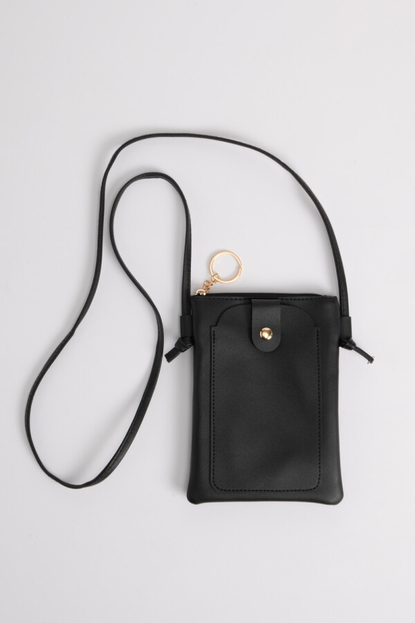 Porta celular Negro